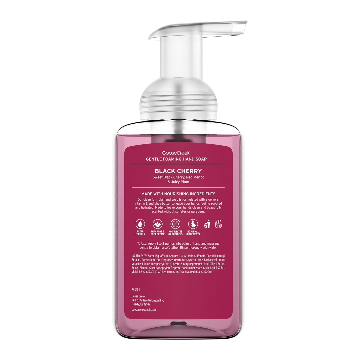 Black Cherry Lush Foaming Hand Soap