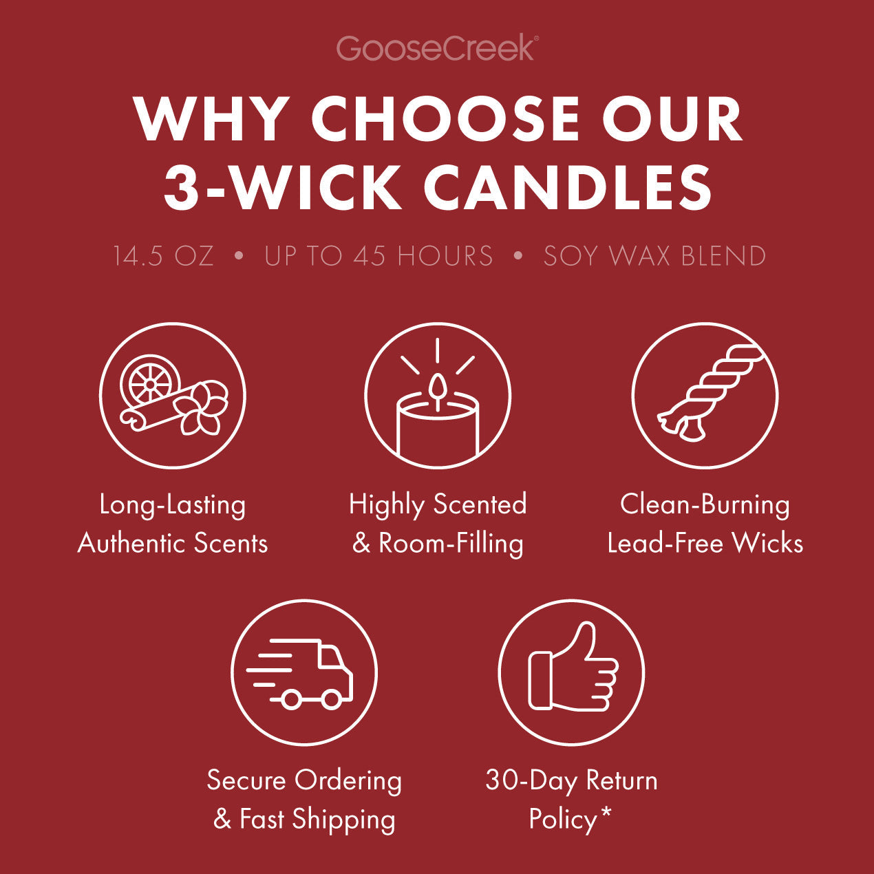 Apple Bourbon 3-Wick Candle