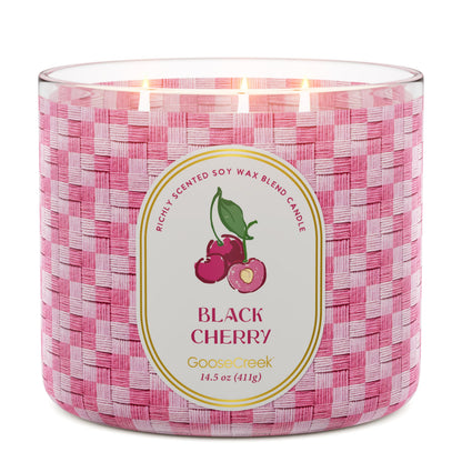 Black Cherry 3-Wick Candle
