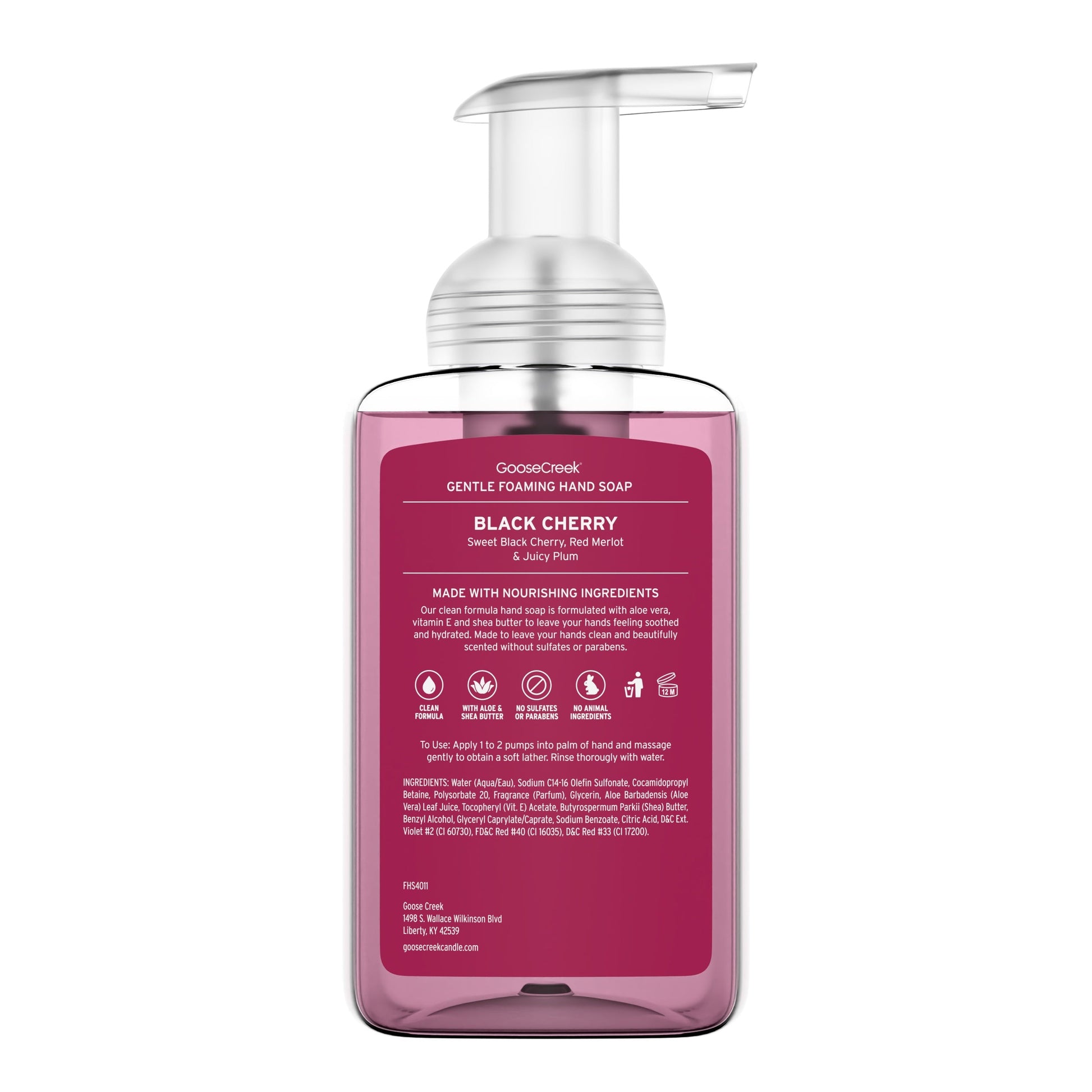 Black Cherry Lush Foaming Hand Soap
