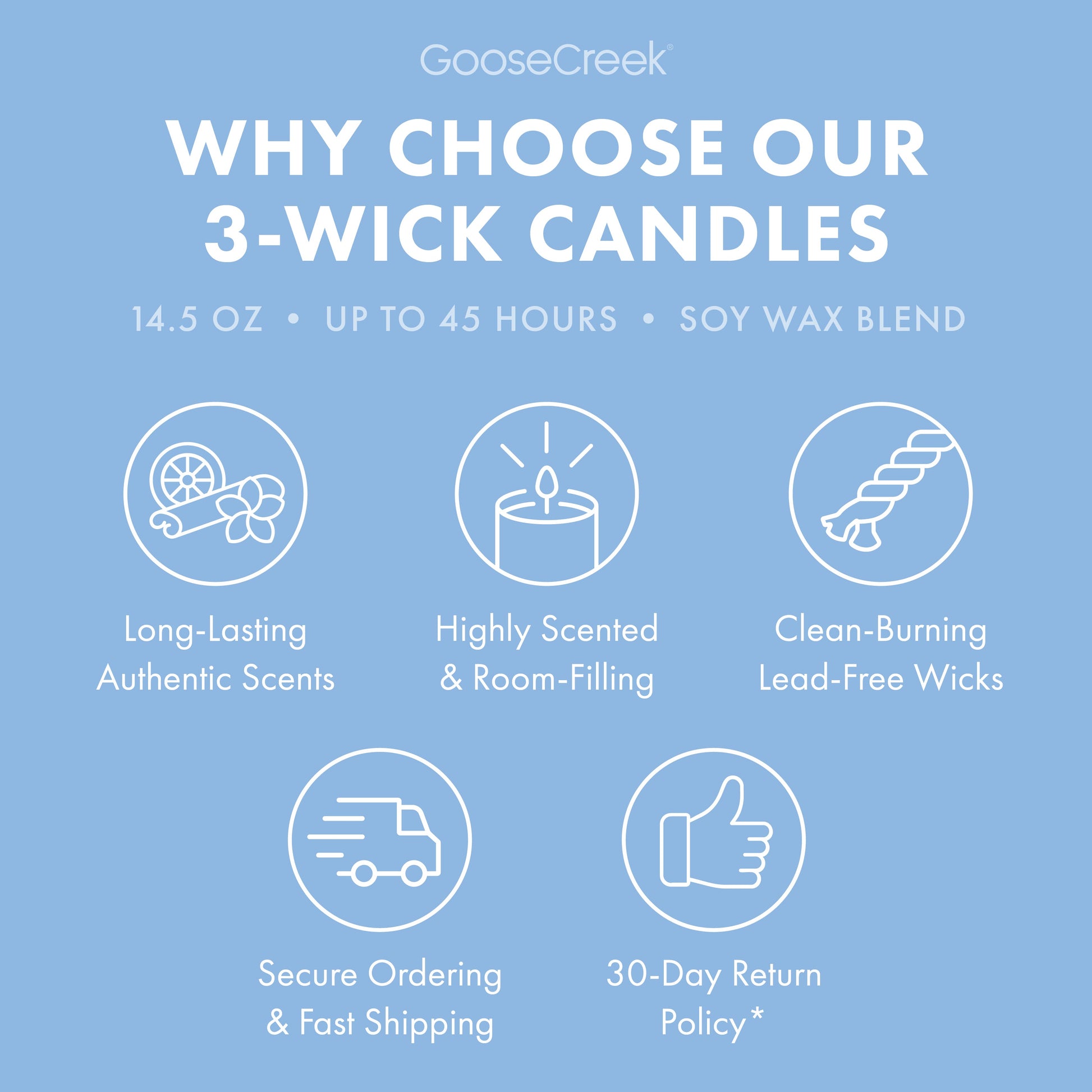Blueberry Cheesecake 3-Wick Candle