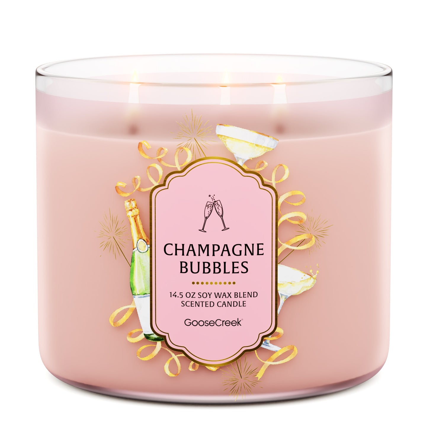 Champagne Bubbles 3-Wick Candle