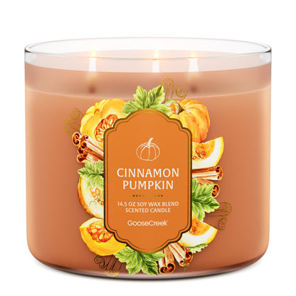 Cinnamon Pumpkin 3-Wick Candle